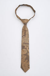 Junior Brown Paisley Tie